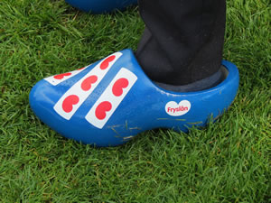 Wooden shoes from Friesland